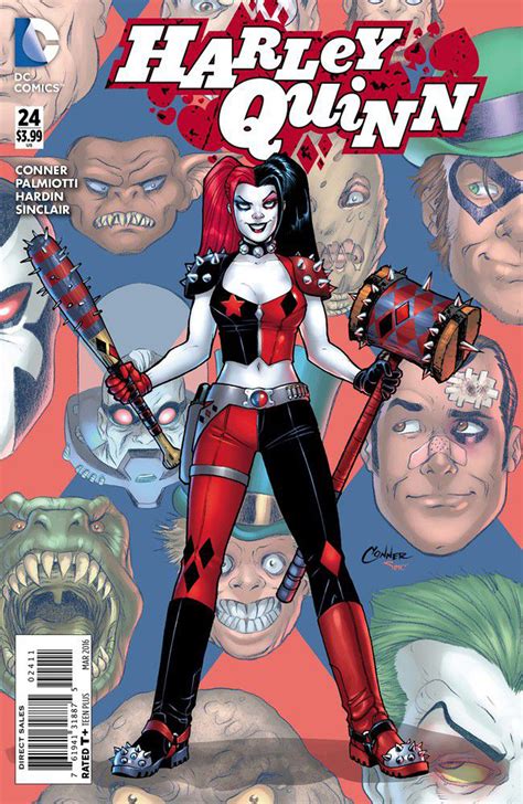 Harley Quinn #24 - 4-Page Preview and Covers released by DC Comics