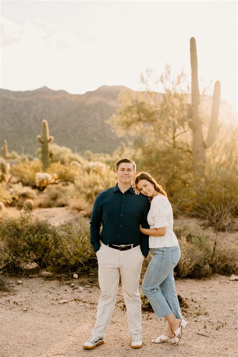 Usery Mountain Park Engagement Photos | Tessa June Photography