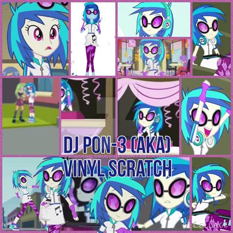 Dj pon-3 collage Equestria girls by Gouhlsrule on DeviantArt