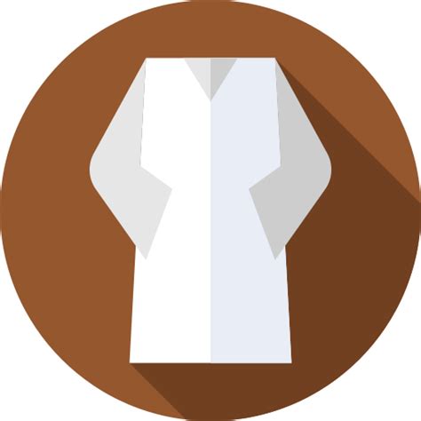 Djellaba Flat Circular Flat icon
