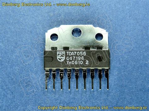 Semiconductor: TDA7056 (TDA 7056) - 3W MONO BTL AUDIO OUTPUT AMPLIFIER...