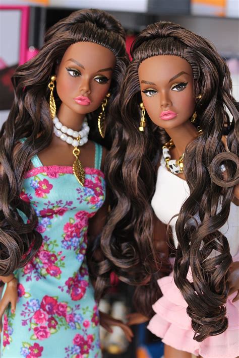 Midas twins | Pretty black dolls, Beautiful barbie dolls, Barbie