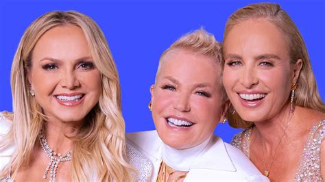 Idade Xuxa Angelica E Eliana - Trio icônico: Xuxa, Angélica e Eliana juntas no palco do Criança ...