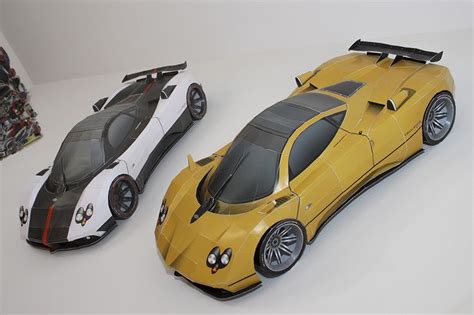 #Pagani Zonda DIY papercraft models built by Mircea Lazar. Get and ...