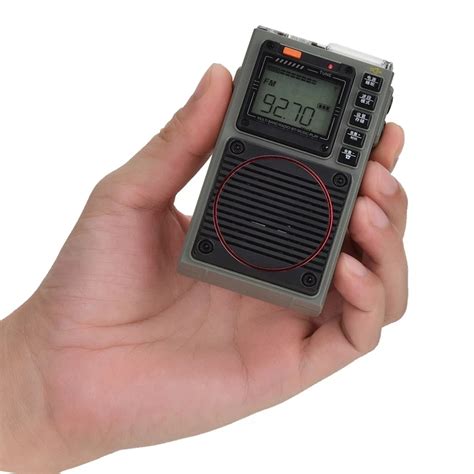 Hanrongda Hrd-787 Am/fm/sw/wb Full Band Radio, Support Mobile Phone App ...