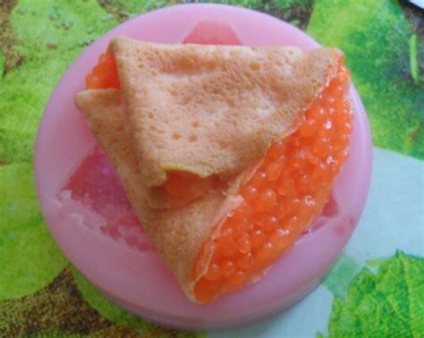 Блинчик с красной икрой - ЭКО-косметика своими руками