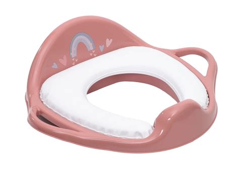 Накладка на унитаз мягкая коллекция "Метео" Розовый,Tega baby (ME-020 ...
