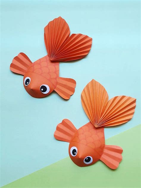 Koi Fish Paper Craft - Big Family Blessings