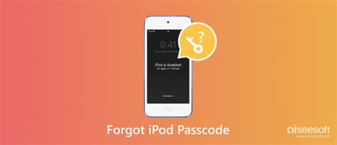 how to change password on ipod