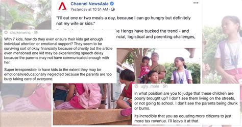 S'pore family with 7 children & S$3,000 income sparks fierce debate