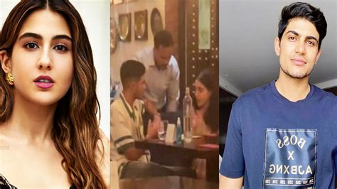 Sara Ali Khan Spotted With Shubman Gill In Viral Video Spark Dating Rumours