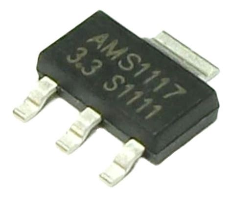 Ams1117 Regulador De Voltaje Smd 3,3v Ams1117-3.3 Pack De 5 | MercadoLibre