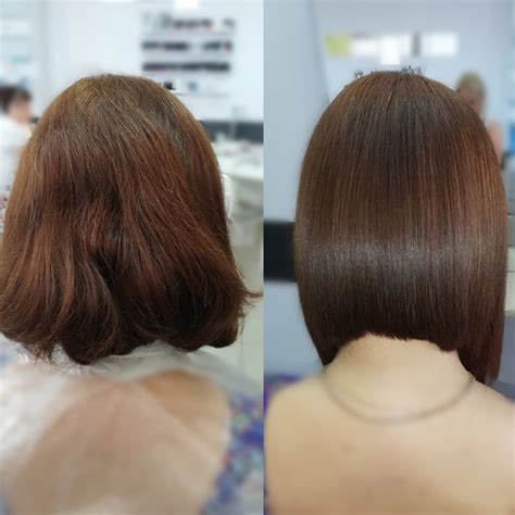 Ботокс на короткие волосы - отзывы, фото до и после