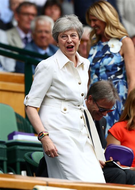 Theresa May is living her best life in her final weeks as PM - BBC