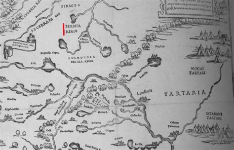 Пермь Великая - древние карты, история, интересные факты.
