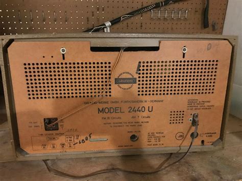 GRUNDIG Model 2440-U RADIO made in Germany still works! | #3914569171