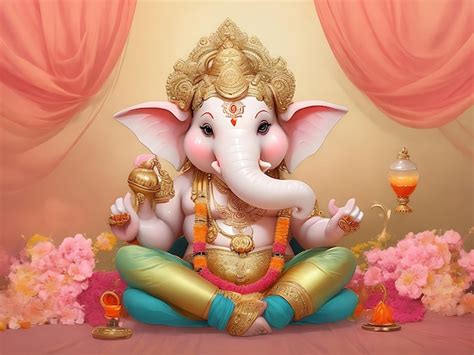 premium photo happy ganesh jayanti