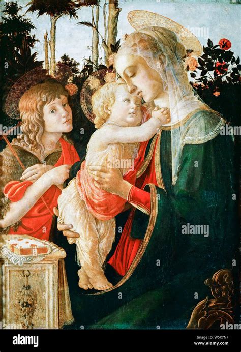 Madonna with child botticelli hi-res stock photography and images - Alamy