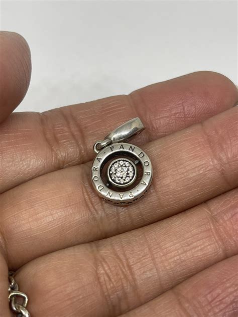 authentic pandora Spinning Charm Retired Dangle No St… - Gem