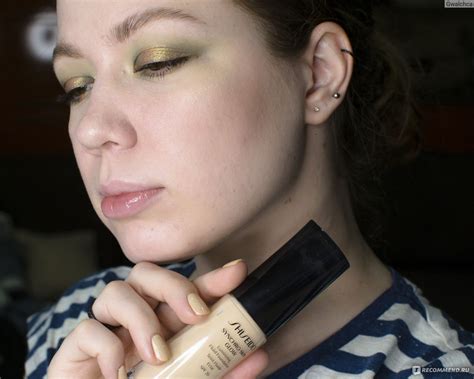Тональный флюид Shiseido Synchro Skin Glow - «Тон, про который ...