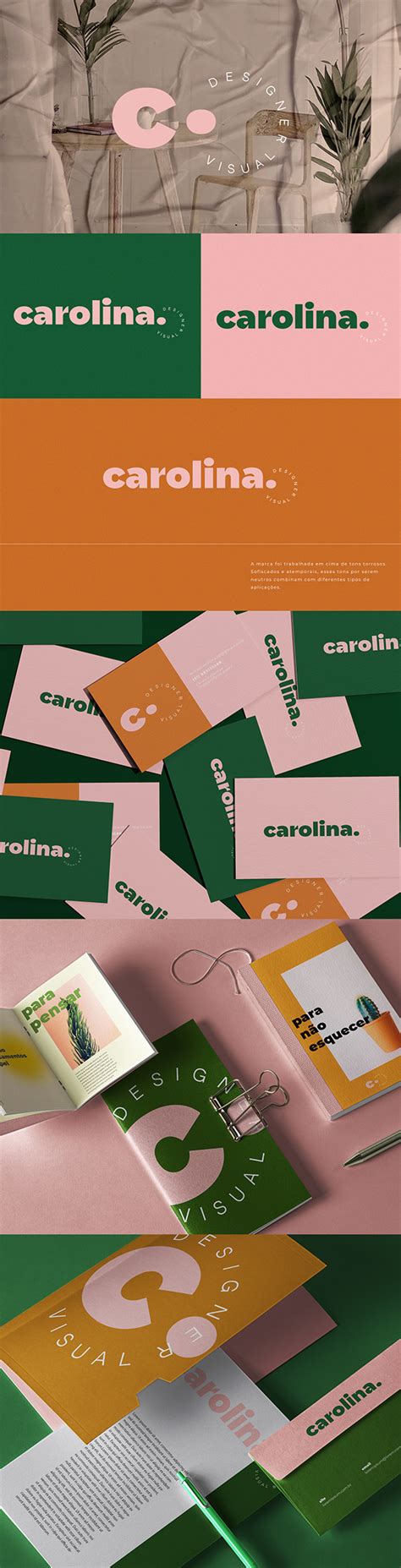 carolina | personal branding | Behance