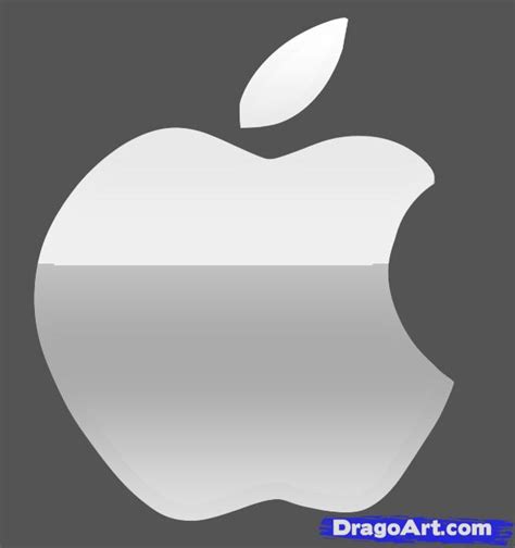 Apple Logo Drawing at PaintingValley.com | Explore collection of Apple ...