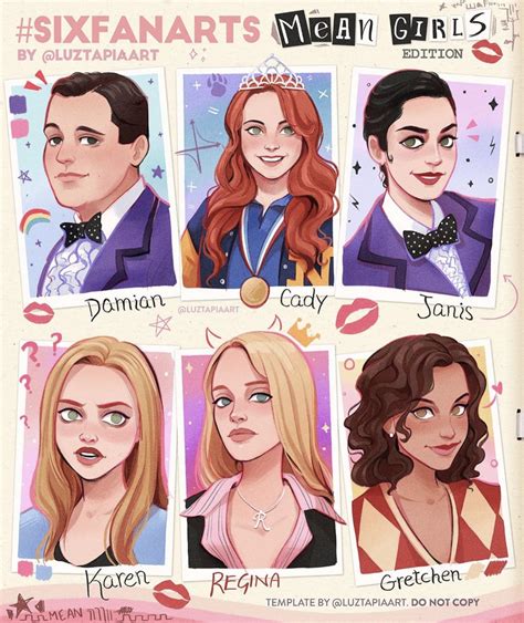 Mean Girls | Mean girls, Girls cartoon art, Cute art styles