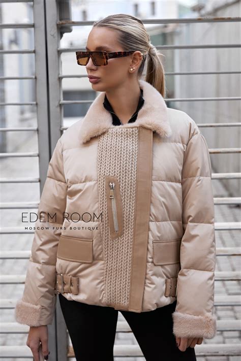 Каталог короткой куртки - пуховик в интернете | Артикул: Z-21156-65-BG-N