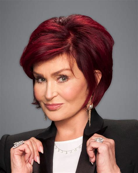 Sharon is a gorgeous lady! | Sharon osbourne hair, Hot hair styles, Mom ...