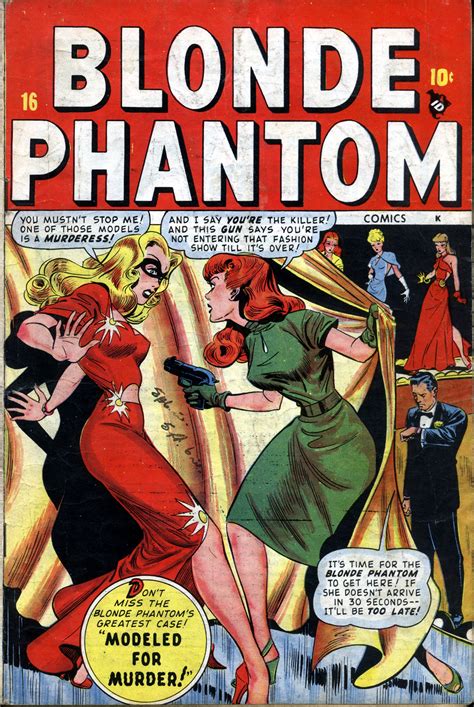 Read online Blonde Phantom Comics comic - Issue #16