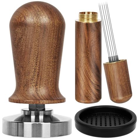 Y-Step 3 Pcs Coffee Tamper Set, Espresso Barista Kit for Portafilter