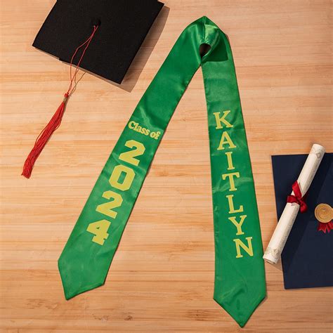 Custom Graduation Stoles, Embroidery Stoles, Graduation Gifts/Senior ...