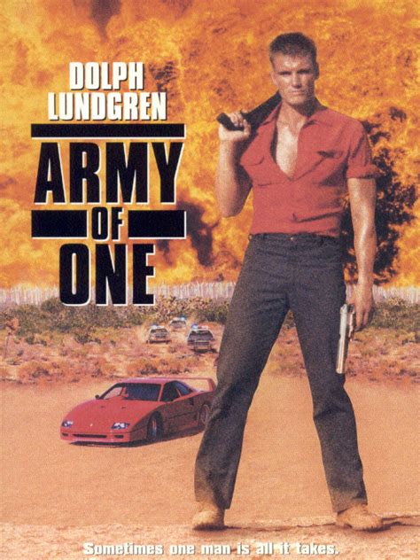Army of One - Where to Watch and Stream - TV Guide