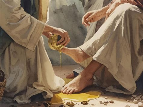 A Mulher Que Ungiu Os Pés De Jesus