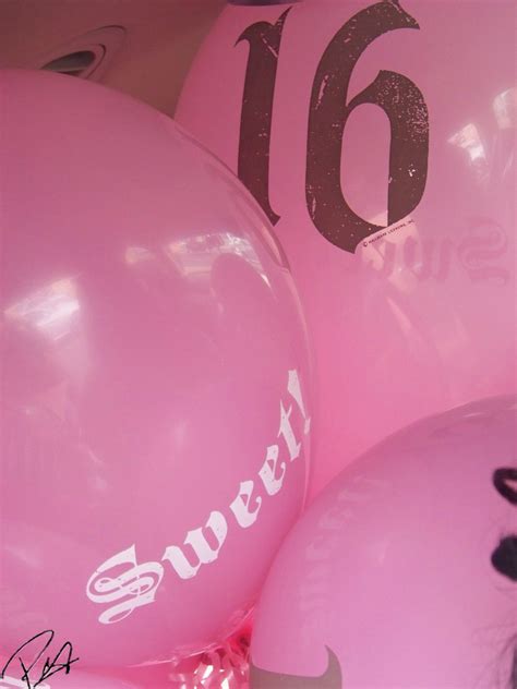 Sweet 16 Balloons (Kodak Z812 IS) | 16 balloons, Sweet 16 birthday ...