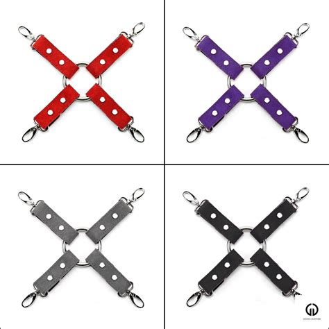 Lena Luxury Suede 4-Point Bondage Hogtie | ODDO Leather - Oddo Leather