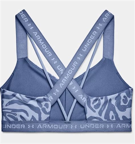 Women's UA Crossback Low Print Sports Bra | Under Armour AU