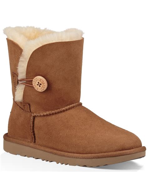 UGG Girls' Bailey Button II Water Resistant Boots (Toddler) | Dillard's