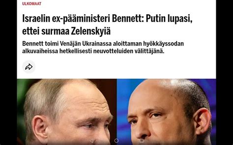 Ukrainaan ei tahdottu rauhaa | Vapauden liitto r.p.