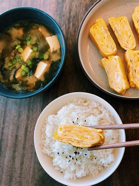 japanese breakfast tamagoyaki miso soup artofit