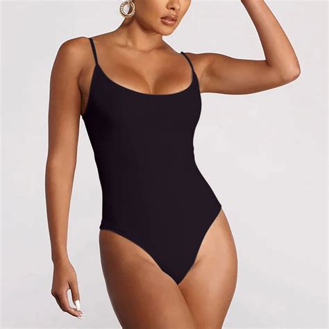 Ayolanni Black Slimming Bathing Suit for Women's One Piece Summer Beach