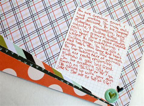 taylor stamped  years layout