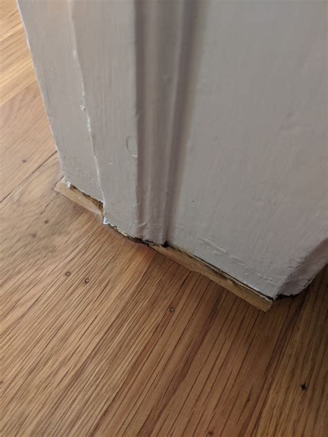 how to fix crooked door