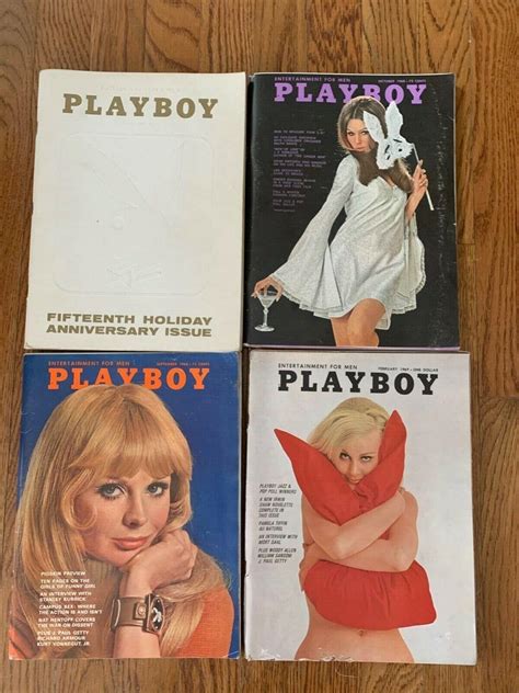 Playboy Magazine 1960's - including Marilyn Monroe, Ursula Andress, and