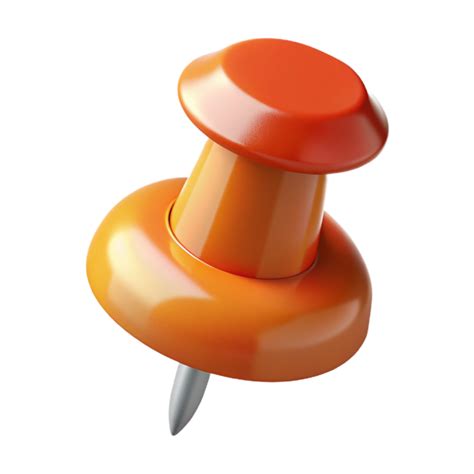 Push Pin 3d Element 45800591 PNG