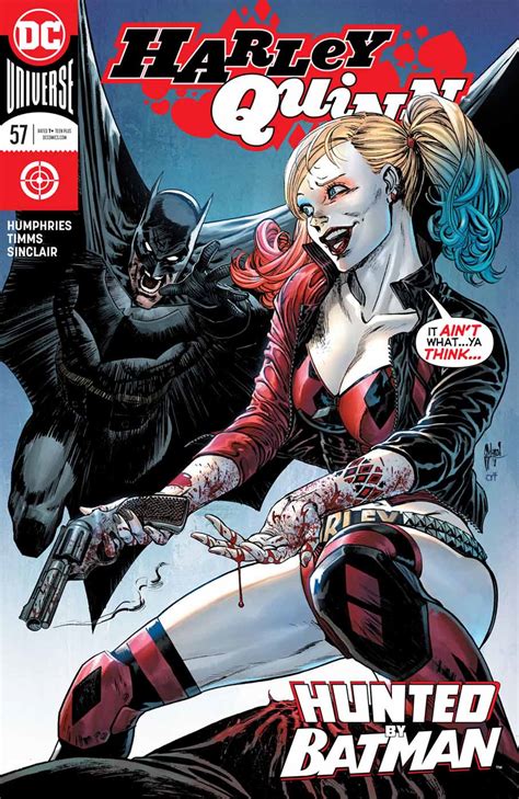 Page Preview and Covers of Harley Quinn #57 comic