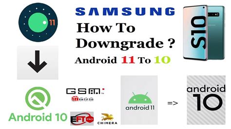 Samsung S10 How To Downgrade From Android 11 To 10 / Root & IMXX Repair ...