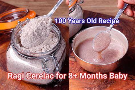 prepare ragi porridge   month baby