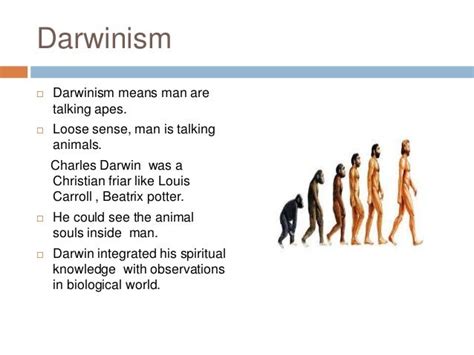 Darwinism : a mystical origin