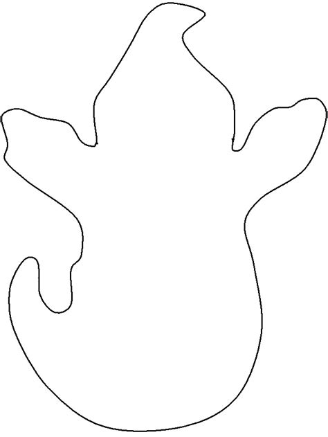 Printable Ghost Cut Out
